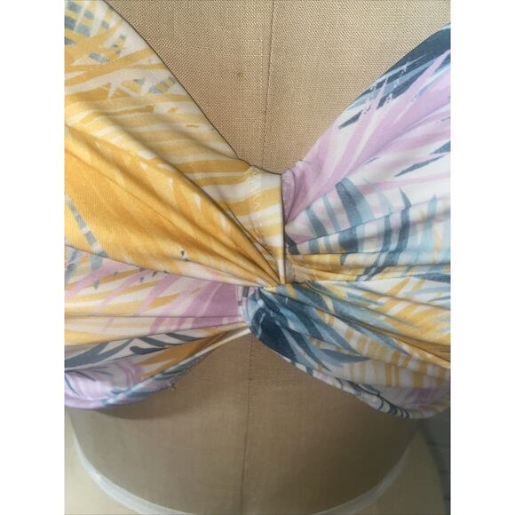 Set Of 2 Shade & Shore Lined Underwire Demi Bikini Bra Tops Push Up 36 DD - Picture 8 of 15